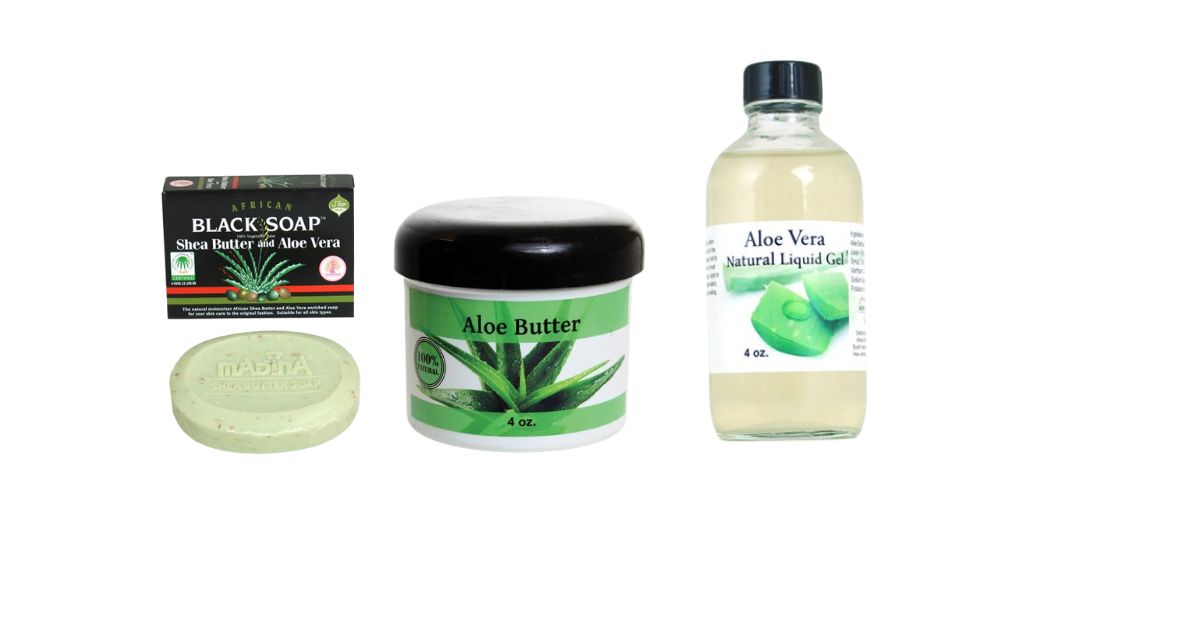Aloe Vera Skincare Combo – Soap, Gel & Cream for Healthy Skin