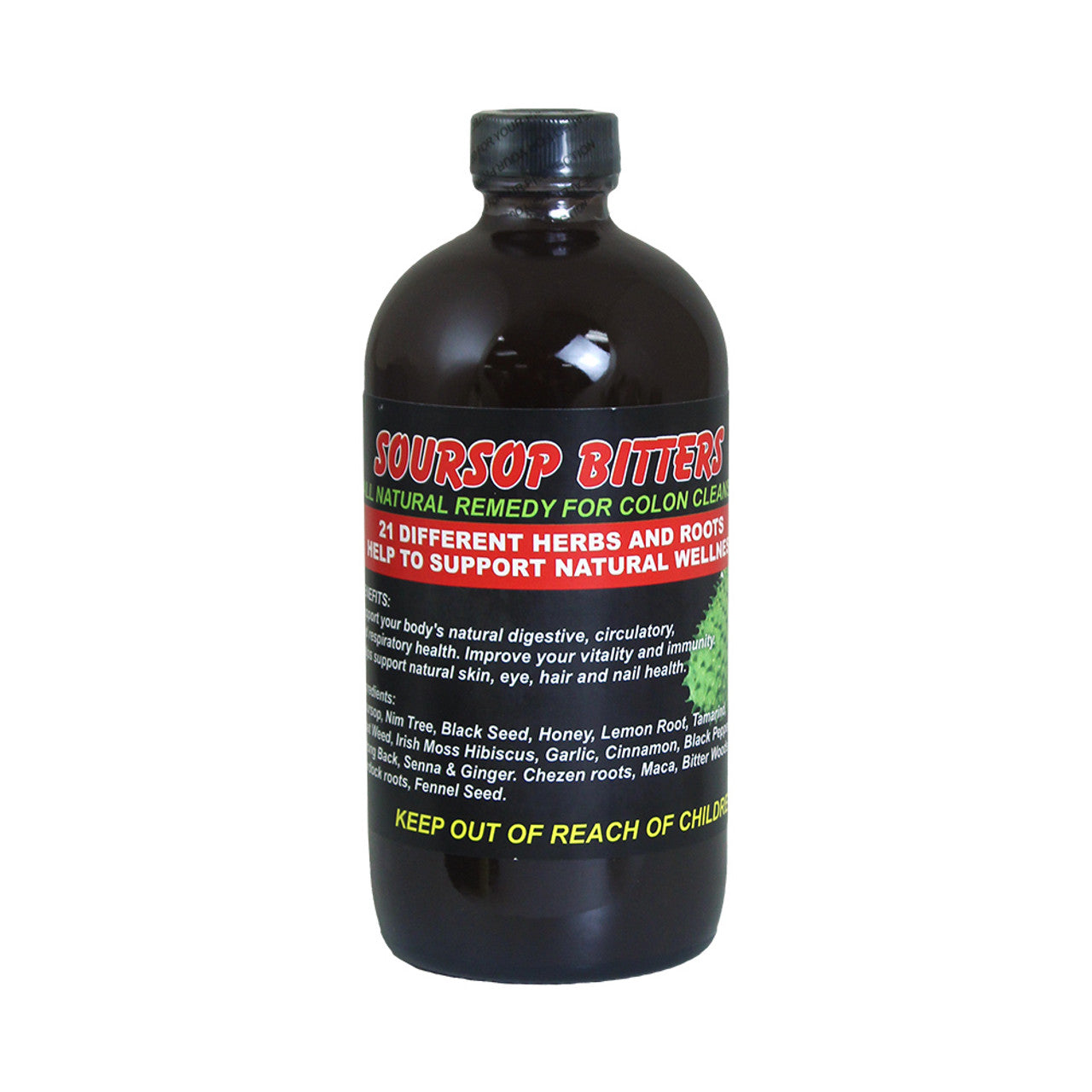 About Soursop Bitters - 16 oz.